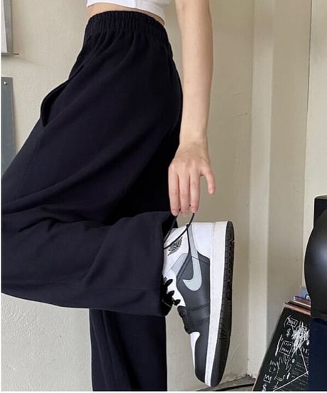 ドローストリング スウェットパンツ