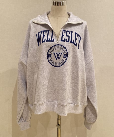 【再入荷🦤🏳】        オーバーサイズジップスウェット