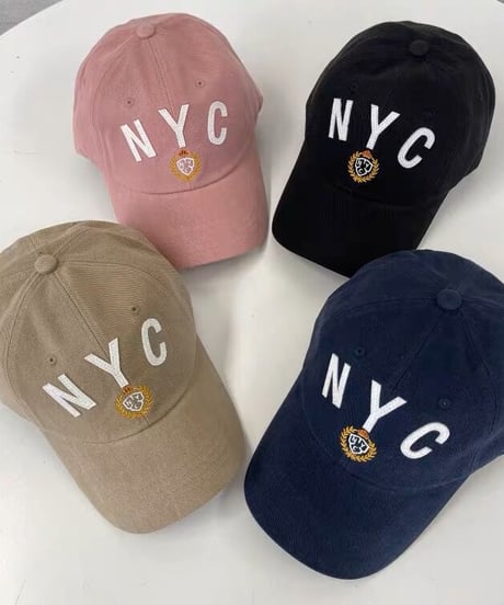 NYC ロゴ ベースボールキャップ