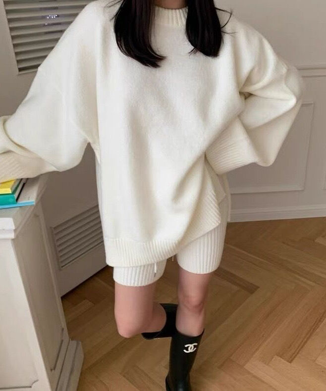 ドルマンスリーブニット&ニットパンツセットアップ(4色) fit=scale-down,w=1200
