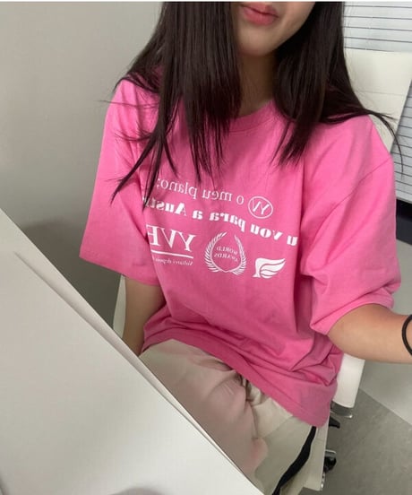 YVES ロゴプリントTシャツ