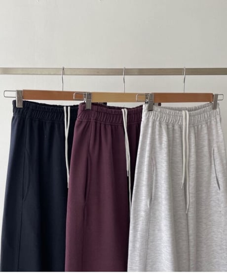 ドローストリング スウェットパンツ