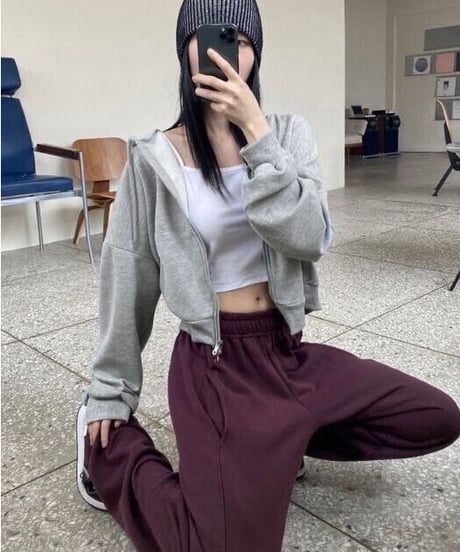 ドローストリング スウェットパンツ