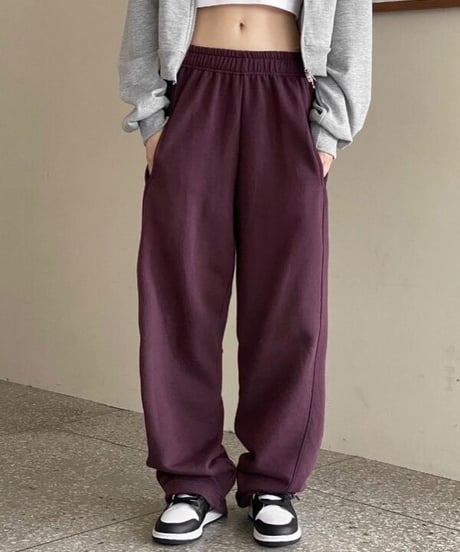 ドローストリング スウェットパンツ