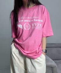 YVES ロゴプリントTシャツ