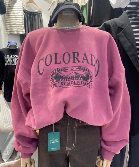 COLORADO ロゴスウェット