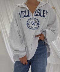 【再入荷🦤🏳】        オーバーサイズジップスウェット