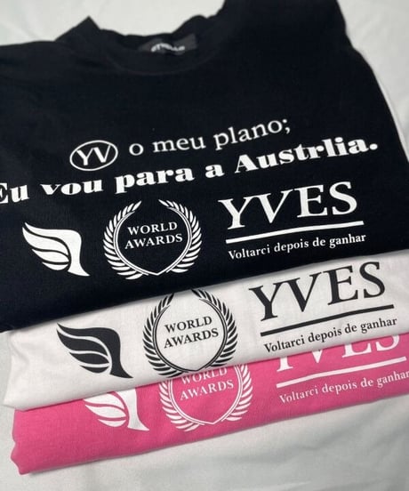YVES ロゴプリントTシャツ