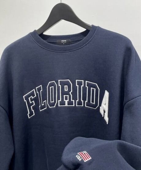 FLORIDA オーバーフィットスウェット