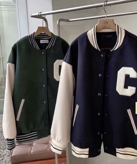 C ブルゾン ベースボールジャケット