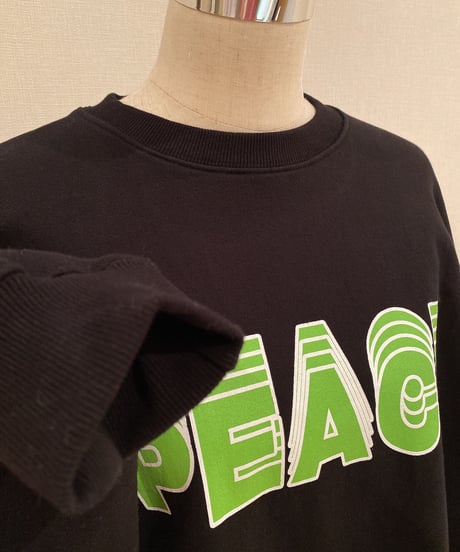 PEACE ロゴスウェット