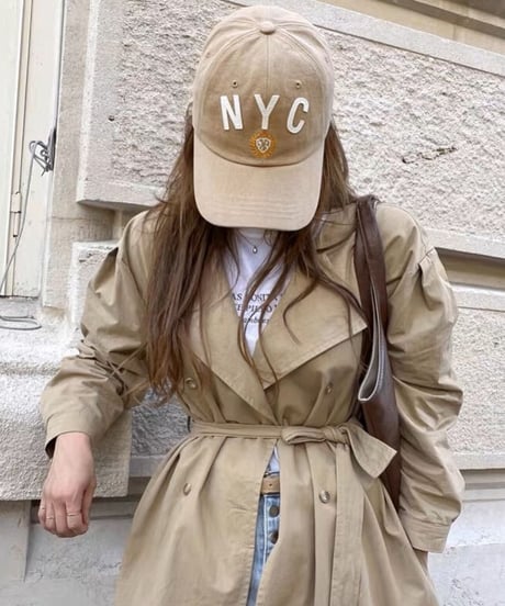 NYC ロゴ ベースボールキャップ