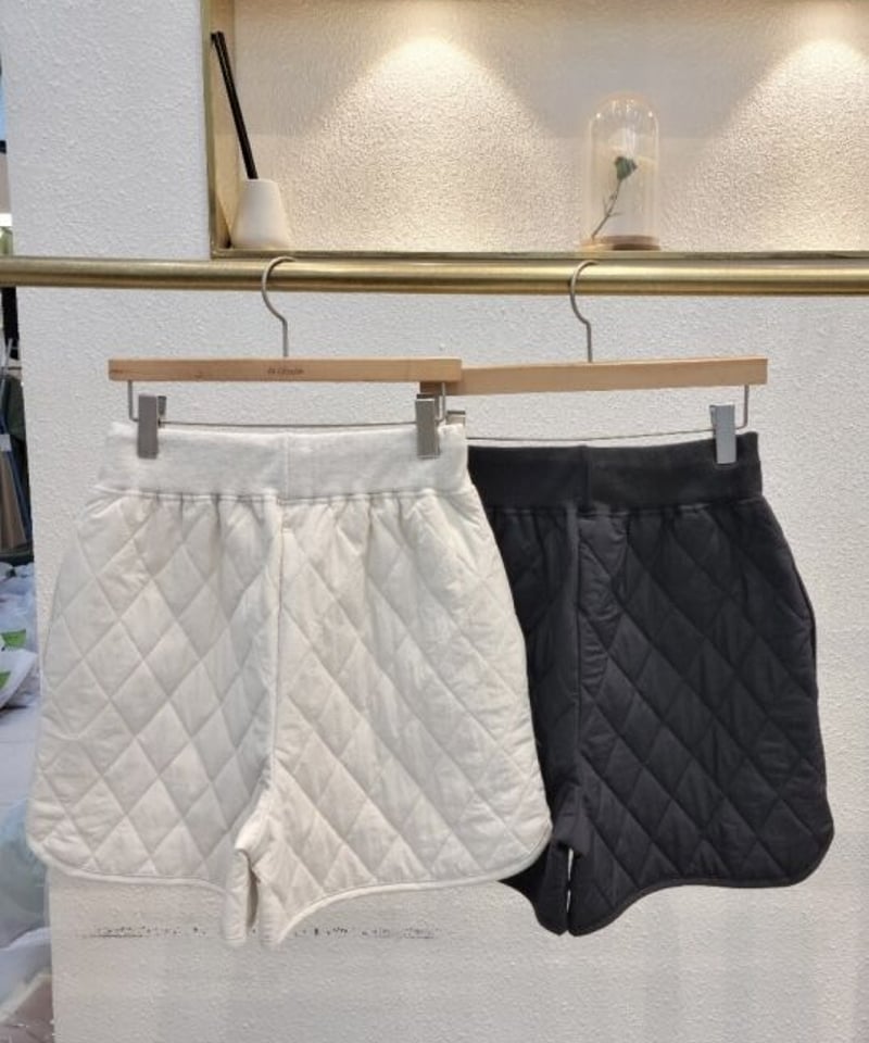【最終値下げ】あさぎーにょ poppy フラワーキルティング ショートパンツ あさぎーにょ POPPY フラワーキルティングショートパンツ