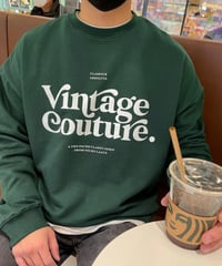 Vintage Couture ロゴスウェット