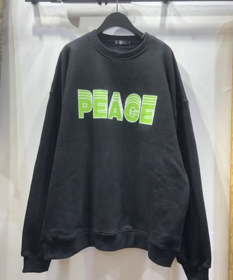 PEACE ロゴスウェット