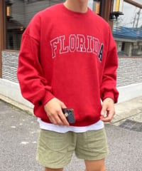 FLORIDA オーバーフィットスウェット
