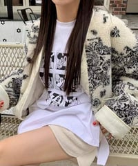 ペイズリー フリースジャケット