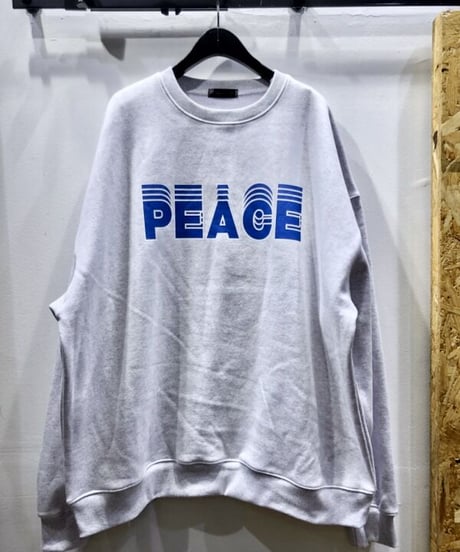 PEACE ロゴスウェット
