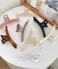 ヘアクリップ カーブ