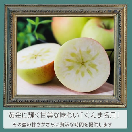 発表！香り立つ黄金の果実「ぐんま名月」_5kg（数量限定）