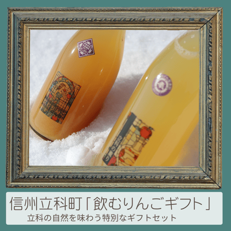 飲むりんごギフト - 四季の贈り物_２本セット