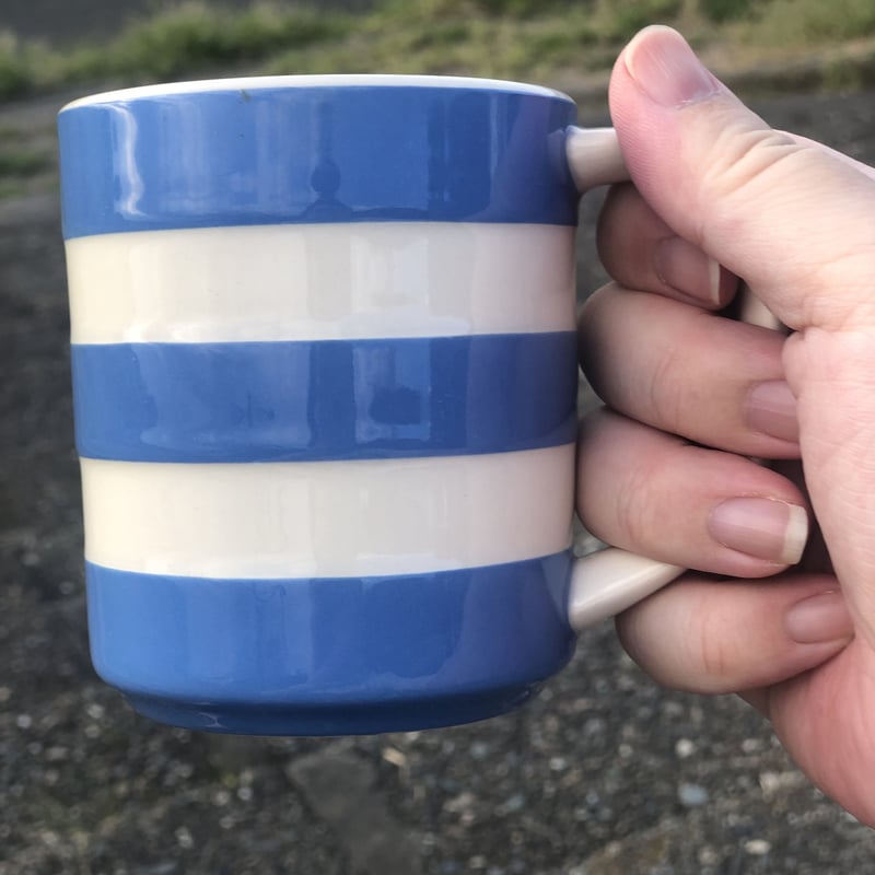 コーニッシュマグカップ】10オンス ブルー | EmerettieR