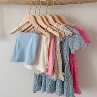 lace peplum tops & box cami set