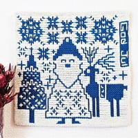 【ダウンロード】GOD JUL(クリスマス柄)フィン織り・織り方表のみ