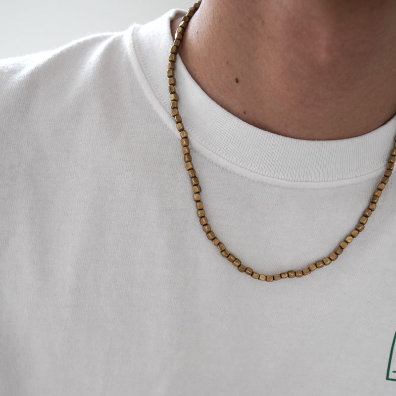 galbe ネックレス　g01(brass) galbe ネックレス g01(シルバー) - メルカリ