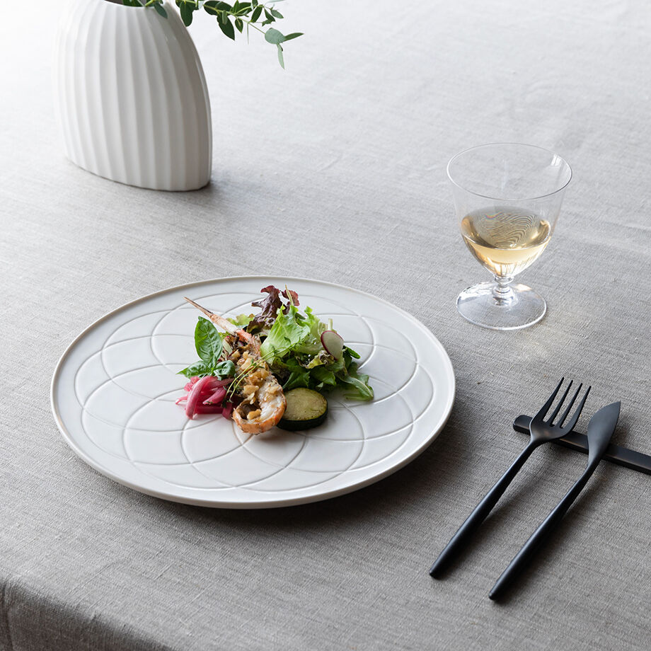 花彫平皿 大 輪文（わもん） | JICON 磁今 オンラインショップ