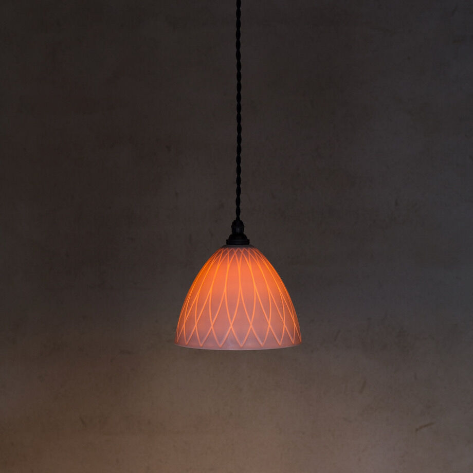 Mogu　ペンダントランプセット ペンダントランプ 蓮弁彫文 小 | JICON 磁今 オンラインショップ