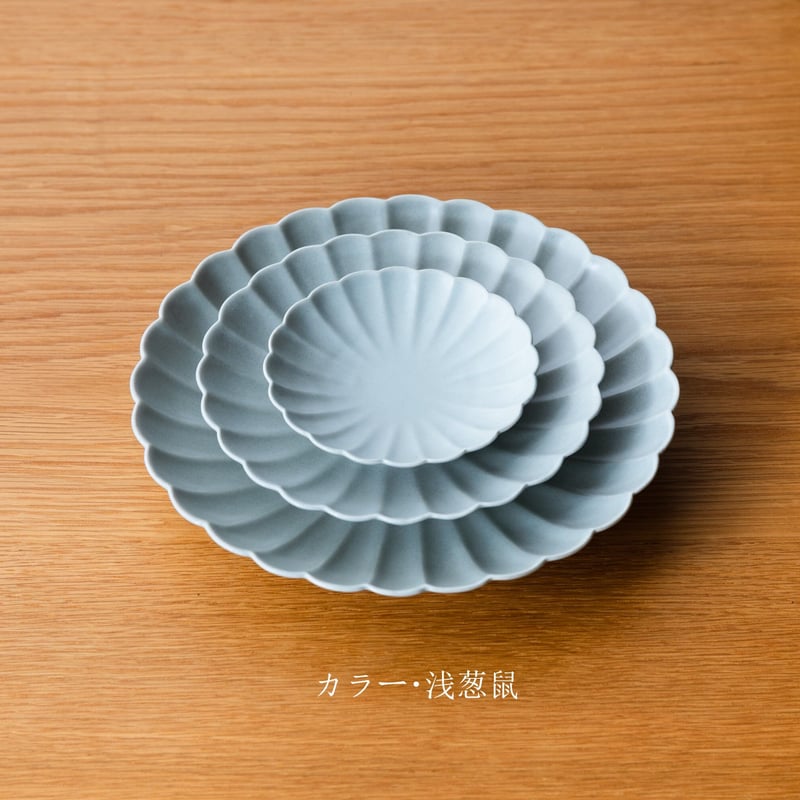 菊皿 中皿 | JICON 磁今 オンラインショップ 菊皿 中皿 | JICON 磁今 オンラインショップ