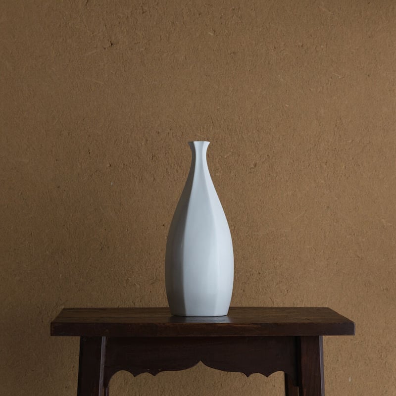 JICON（今村製陶）花瓶大「瓶子」 花瓶 大 六角瓶 | JICON 磁今 オンラインショップ