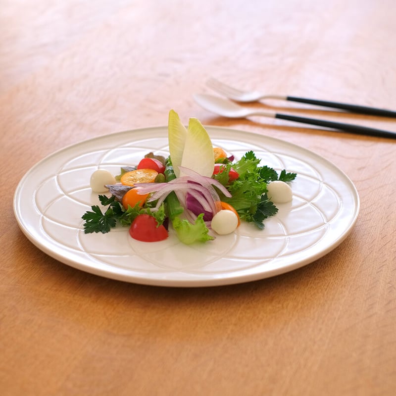 花彫平皿 大 輪文（わもん） | JICON 磁今 オンラインショップ