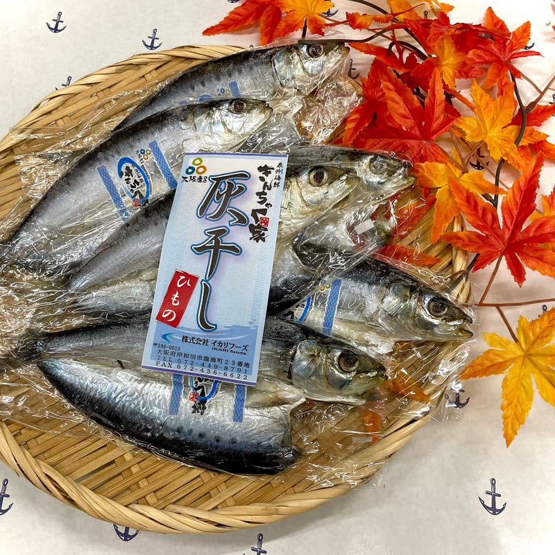 冷凍】大阪湾産灰干し真いわし（6枚） | イカリフーズ