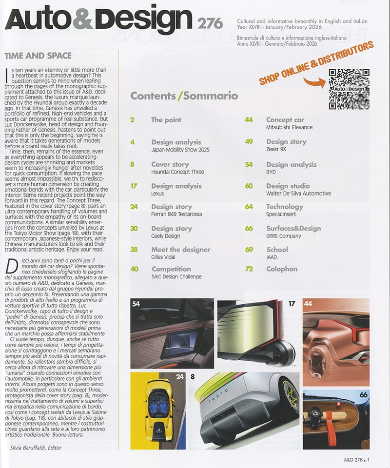 Auto&Design - No. 276 | Auto & Design BOOKSTORE