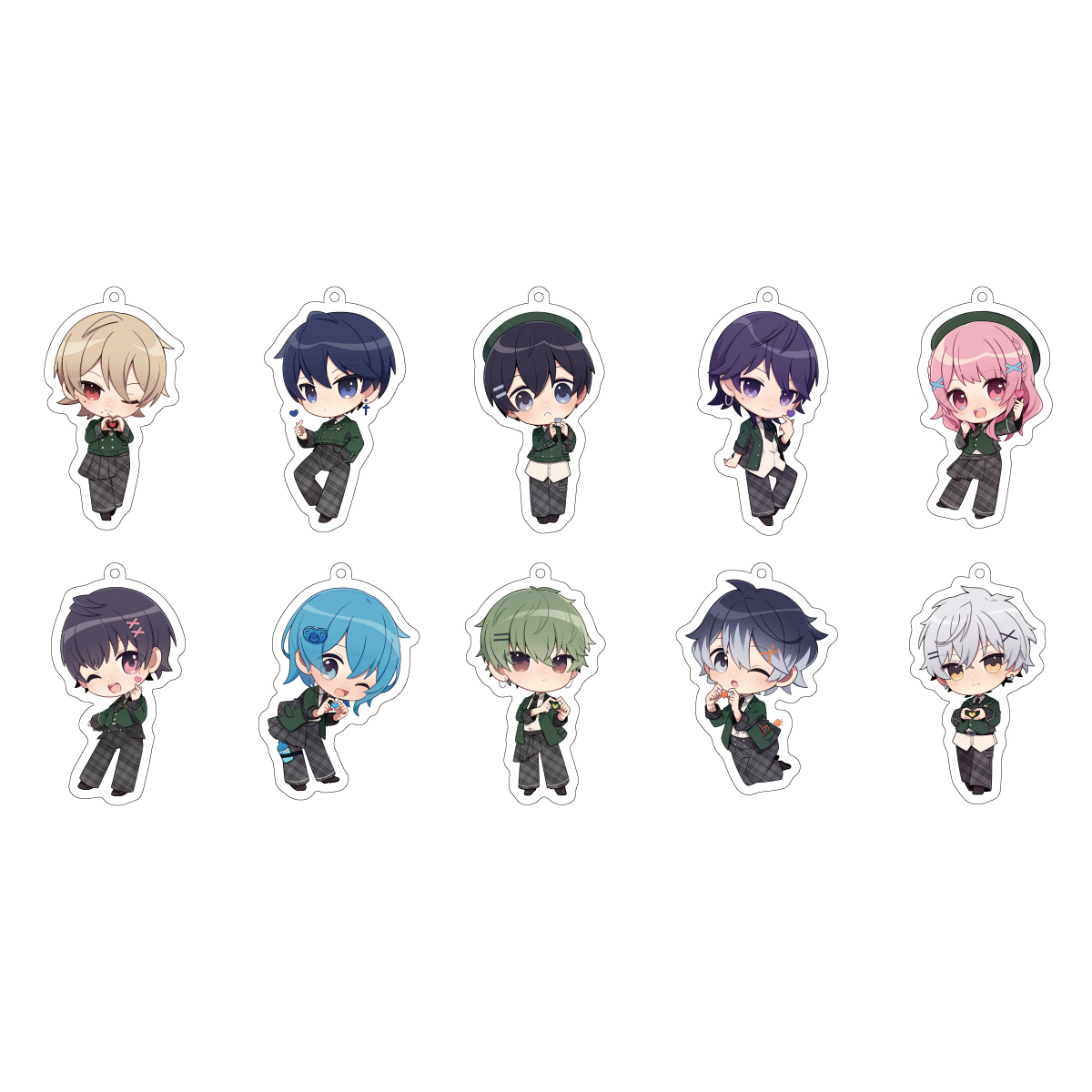 XP!A】制服ミニキャラアクキー（ランダム） | XP!A OFFICIAL STORE