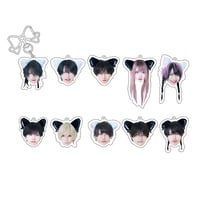 【XP!A】猫顔アクキー