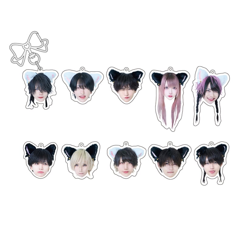 XP!A】猫顔アクキー | XP!A OFFICIAL STORE