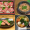 ②喜八大人気メニュー4点セット もずく2個サービス(六種類食べ比べセット2個 冷麺3食 牛すじ煮込み3食 ウインナー5本)