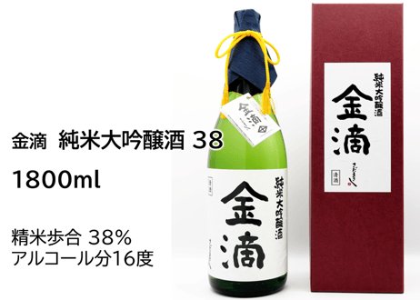 CATEGORY 精米歩合 38% | 金滴ネットショップ