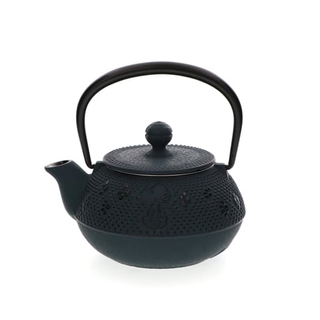 南部鉄器 SNOOPY茶屋10周年記念限定品 小気味よく 急須＆急須敷