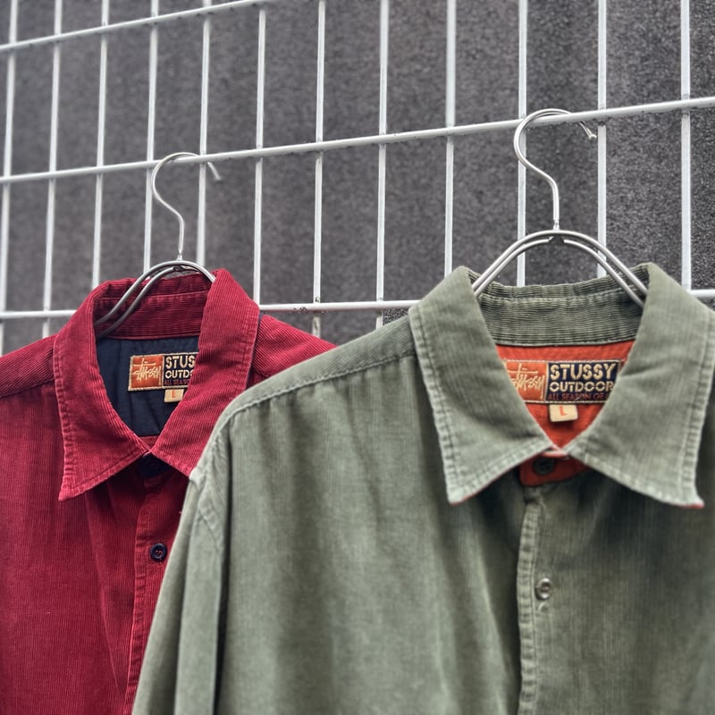 STUSSY OUTDOOR 90s MADE IN USA長袖シャツ STUSSY OUTDOOR 90s MADE IN USA長袖シャツ
