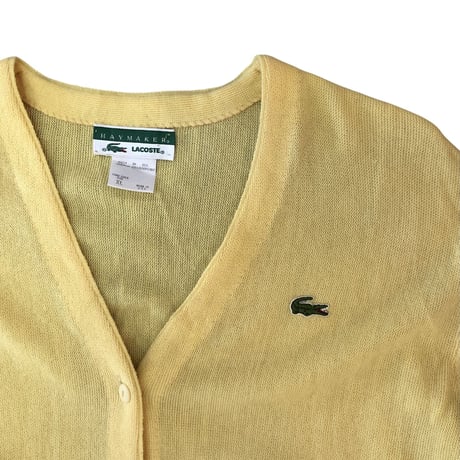LACOSTE KNIT C/D made in USA