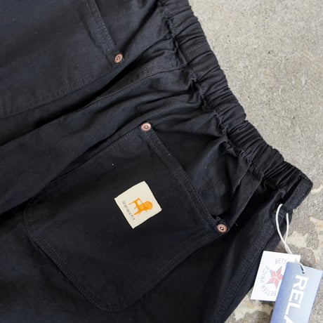 RELAXFIT"Double Knee pocket denim Beachshorts"