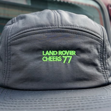 LAND ROVER CHEERS77×Tem "Earflap camp cap"