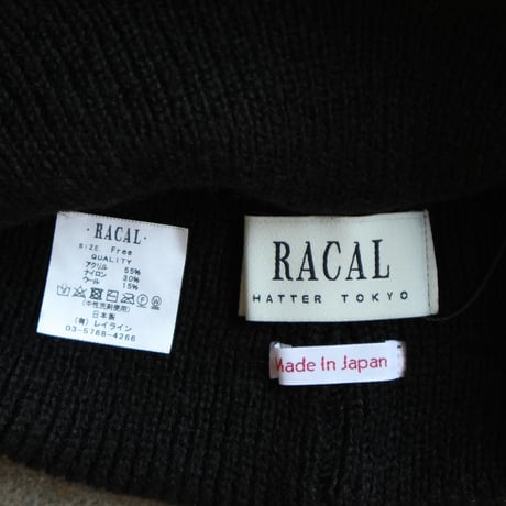 RACAL "Ombre Stripe Reversible Knit Beanie"