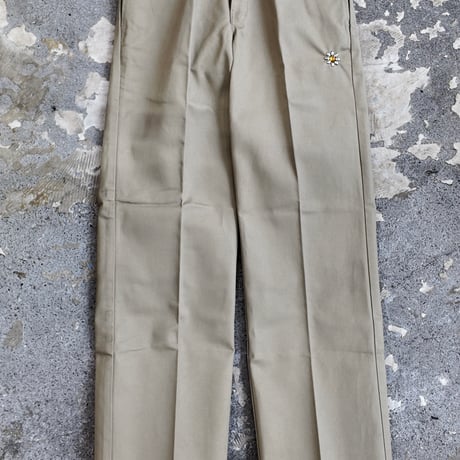 Flower Studs Chino Work Pants