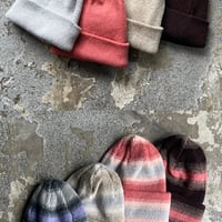 RACAL “Reversible Ombre Border Knit Cap”