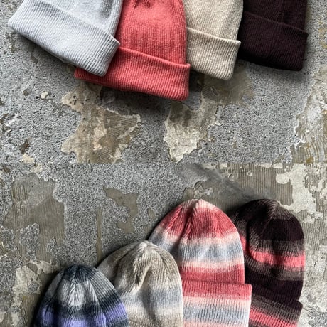 RACAL “Reversible Ombre Border Knit Cap”